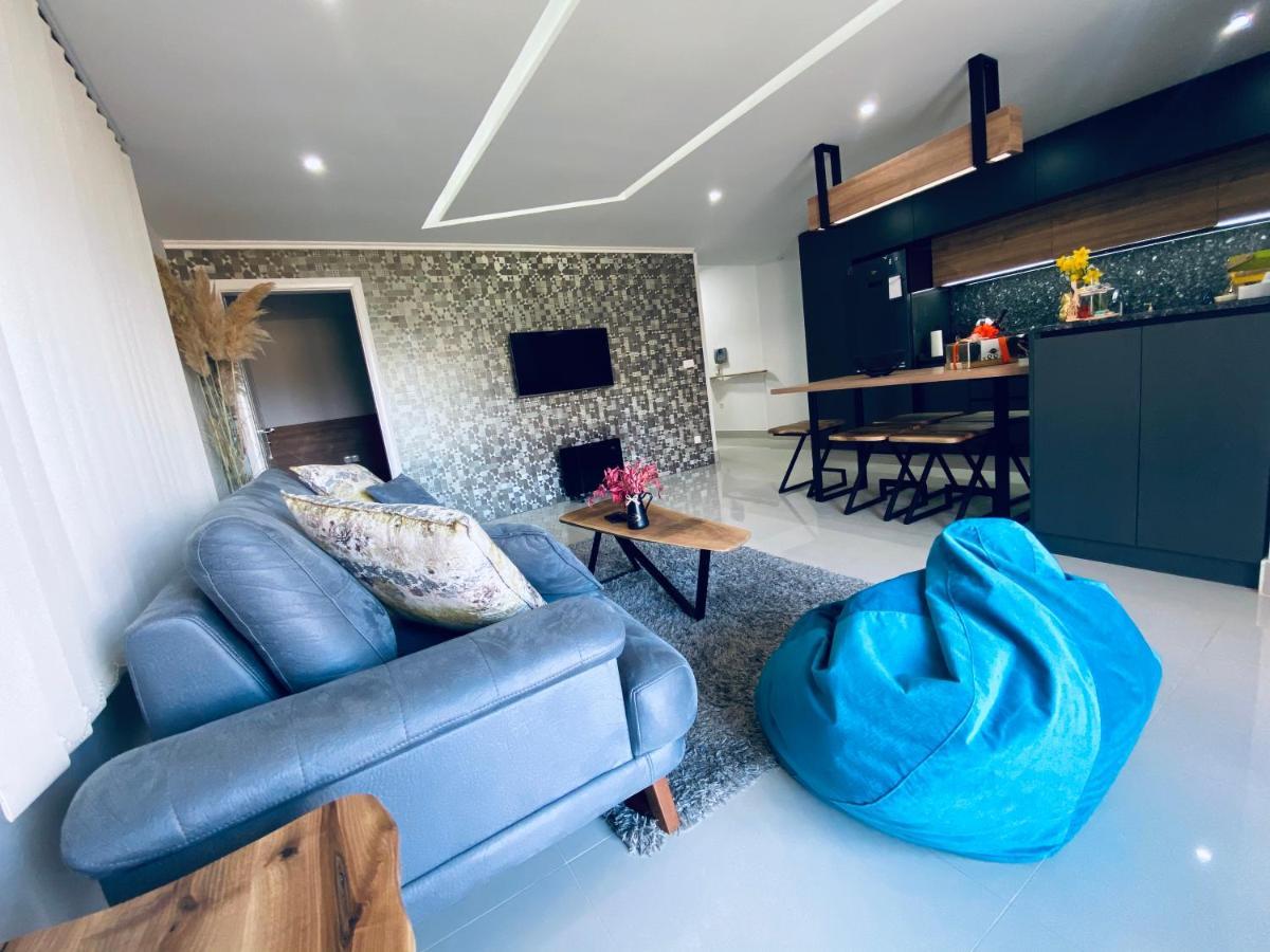 Aqua Blue Lakeview Apartment Ohrid Peštani Buitenkant foto