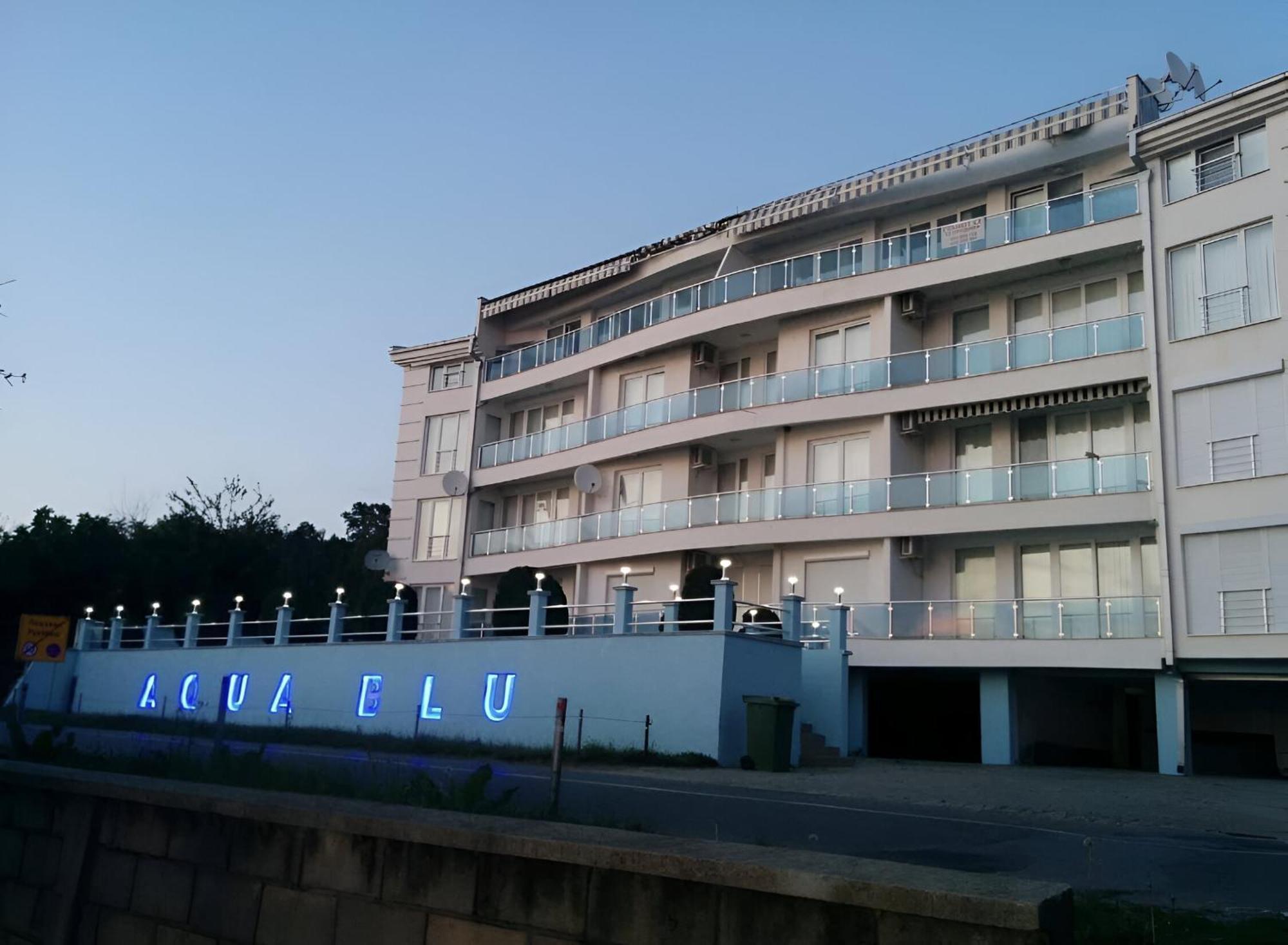 Aqua Blue Lakeview Apartment Ohrid Peštani Buitenkant foto